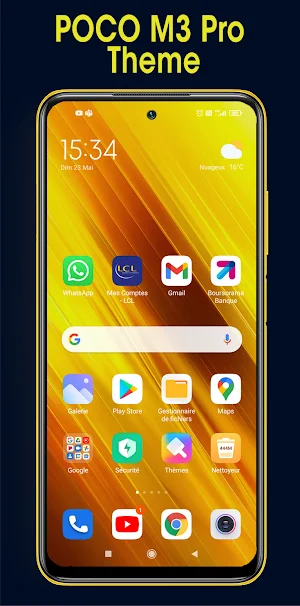Poco M3 Pro Theme, Xiaomi Poco M3 5G Launcher Screenshot 1