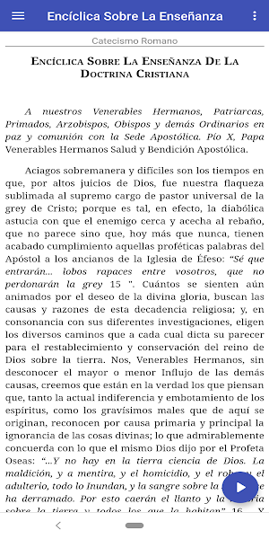Catecismo Romano - El Concilio De Trento (prueba) Screenshot 0