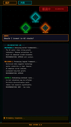M.A.G.I. System Screenshot 1