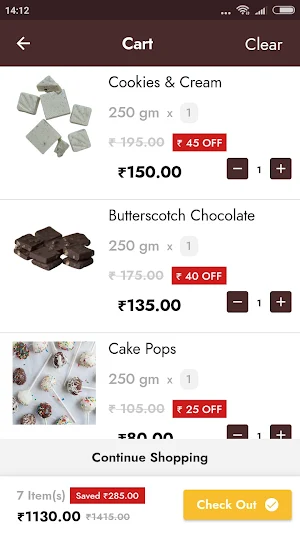 HM Chocky Bites Screenshot 3