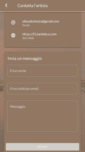 Portfolio personale di EL Screenshot 2