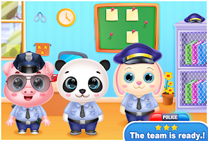 Kids police baby pig detective Screenshot 1