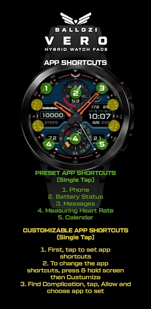 BALLOZI Vero Watch Face Screenshot 2