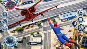 Spider Rope Hero City Defense Screenshot 1