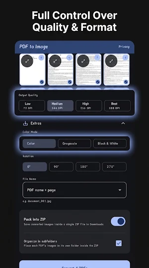PDF to Image Converter Screenshot 3