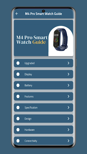 M4 Pro Smart Watch Guide Screenshot 0