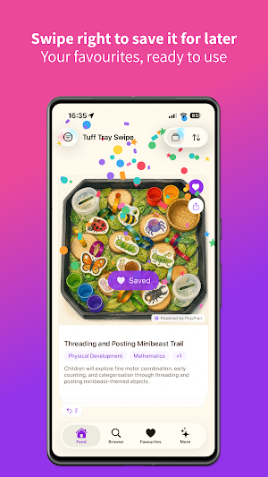 Tuff Tray Swipe Screenshot 1