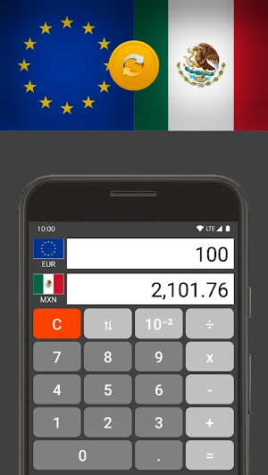 Euro / Mexican Peso Screenshot 0