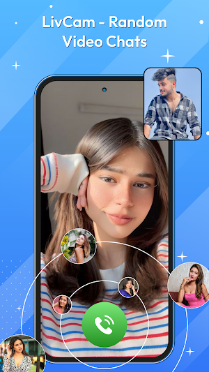 LivCam - Random Video Call Screenshot 1