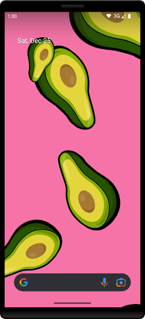 Avocados Live Wallpaper Screenshot 2