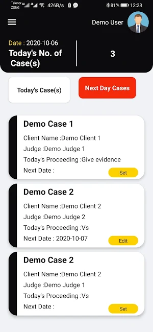Lawyer's Diary Screenshot 0