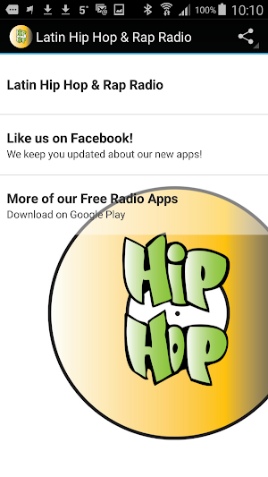 Latin Hip Hop & Rap Radio Screenshot 0
