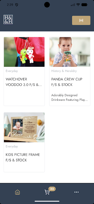 H&H Reorders Screenshot 1