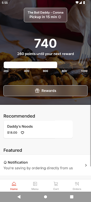 Boil Daddy - Corona Screenshot 0
