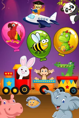 Balloon Pop 🎈 - educational game for Kids Screenshot 1