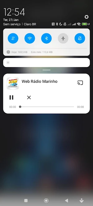 Web Rádio Marinho Screenshot 1