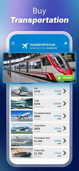 Business Tycoon - Wealth Kings Screenshot 2