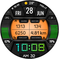 TUNADAS WS04 Watch face