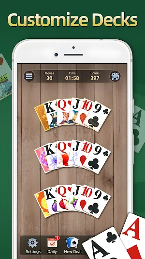 Lucky Solitaire: Classic Cards Screenshot 3