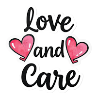 Love And Care Stickers