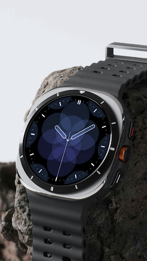 Indigo Bloom Watchface Screenshot 1
