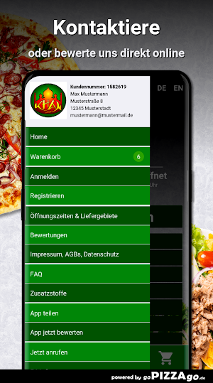 Khan Pizza Neufahrn Screenshot 2
