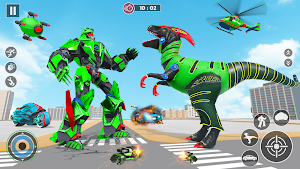 Real Dino Hunter Robot Games Screenshot 1