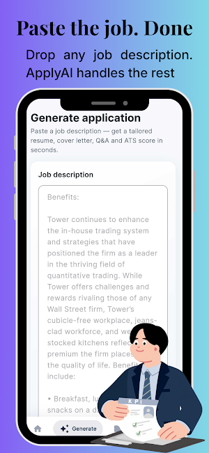 ApplyAI: Tailored Job Apply Screenshot 3