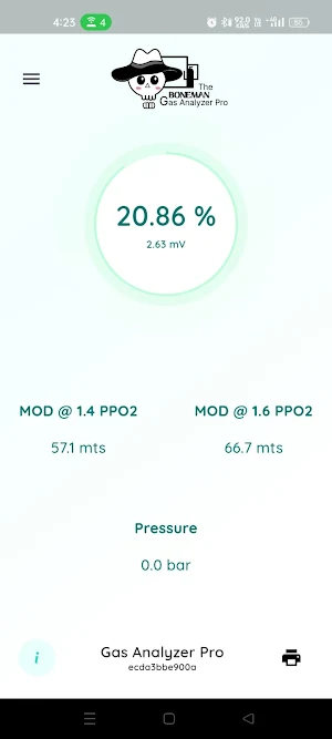 Gas Analyzer Pro Screenshot 1