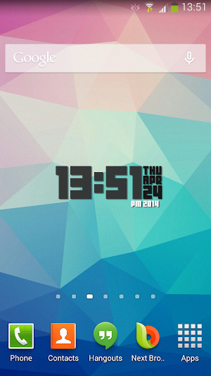 HUDclock Screenshot 1