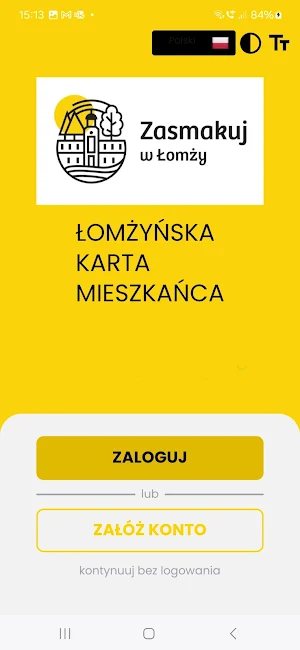 Łomżyńska Karta Mieszkańca Screenshot 1