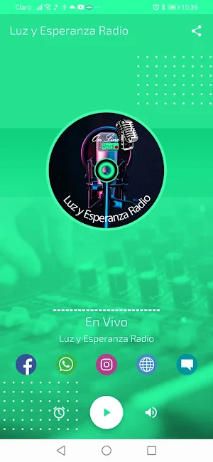 Luz y Esperanza Radio Screenshot 2