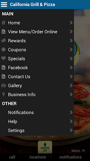 California Grill & Pizza - MD Screenshot 1
