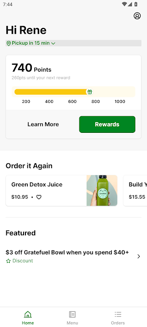 Gratefuel Cafe Screenshot 0