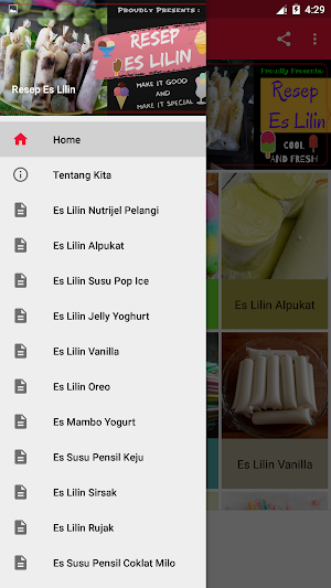 Resep Es Lilin Screenshot 3