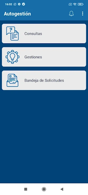 SisInfo Autogestión Screenshot 0