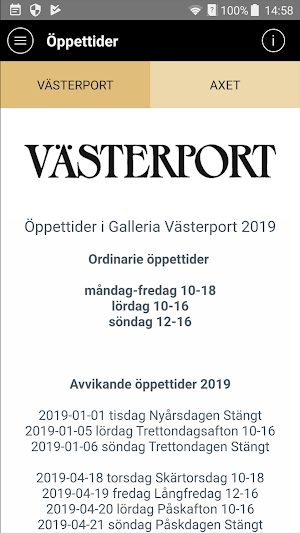 VP/Axet Internt Screenshot 3