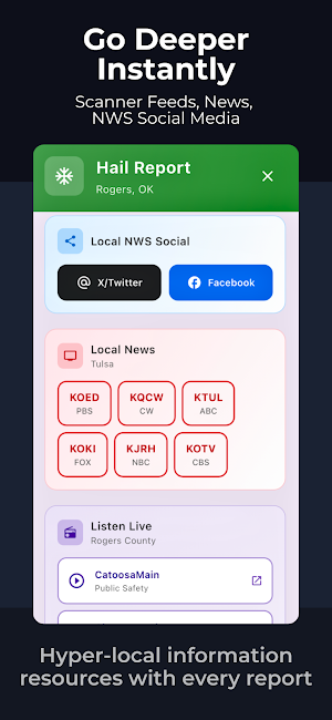 Ground Truth: Storm Reports Screenshot 2