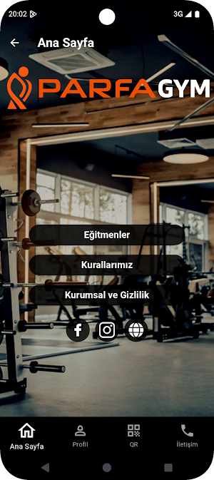 Parfa GYM Screenshot 1