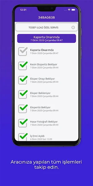 Aracımın Durumu Screenshot 1