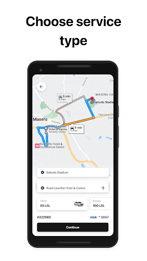 PickMeUp Taxi: Order Online Screenshot 2