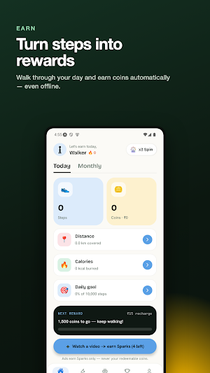 WalkCoins Screenshot 0