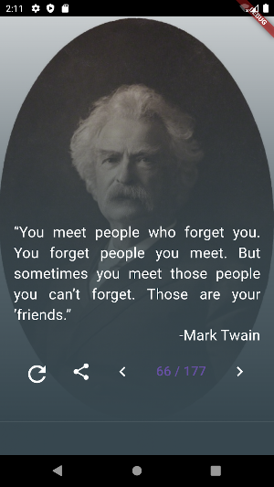 Mark Twain Quotes Screenshot 0