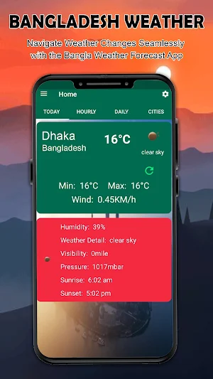 Bangladesh Weather Forecast Screenshot 0