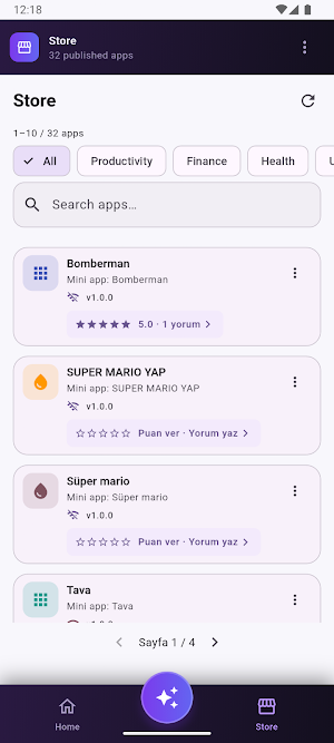 Micro App Store Screenshot 2