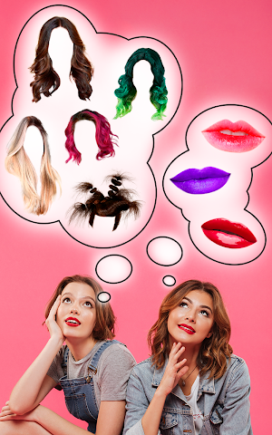 Hairstyles Photo Editor Screenshot 2