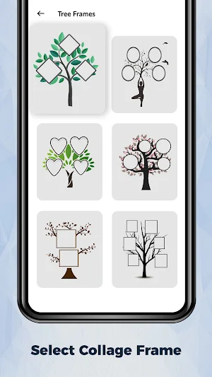 Family Tree pic Collage Editor Screenshot 2