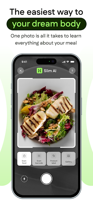 Slim AI - Food Calorie Tracker Screenshot 0