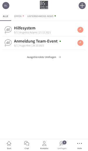 BS App Screenshot 2