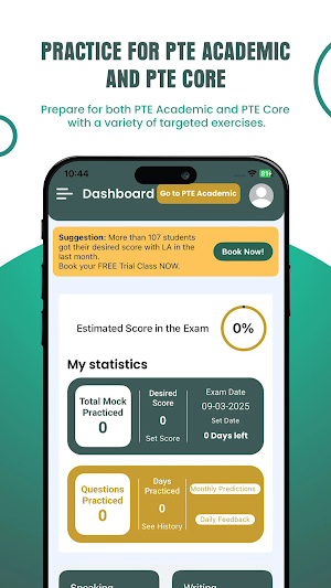 PTE Practice & Mock - EasyPTE Screenshot 2